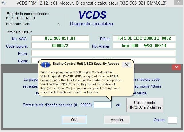 MQB Platform Security Codes
